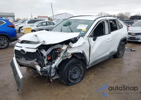2019 Toyota Rav4 Le from USA, damaged, VIN 2T3H1RFV7KW008506